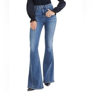 VERONICA BEARD Sheridan cotton blend exaggerated flare high rise jeans sz 29